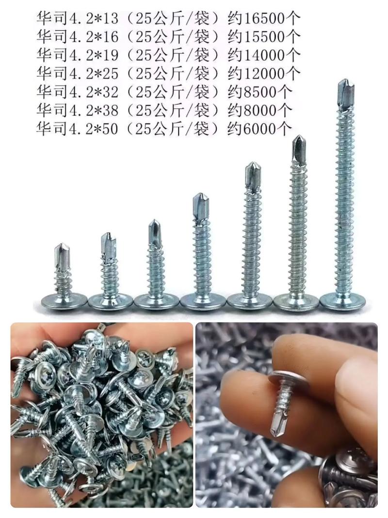 十字大扁頭鉆尾絲 華司鉆尾螺絲 大扁頭燕尾絲 十字自攻螺絲#